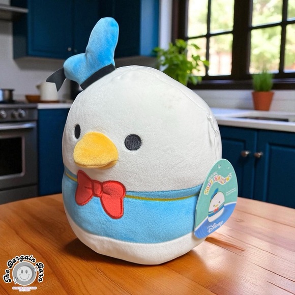 Disney NWT KellyToy Squishmallows Donald Duck 8 Inch Plush (2021) – Collectible - Picture 2 of 4